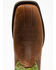Image #6 - Durango Men's Rebel Western Performance Boots - Square Toe, Green, hi-res
