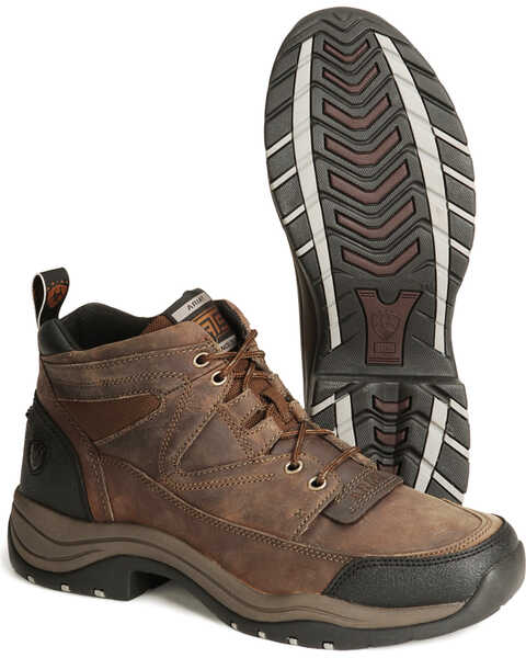 Image #2 - Ariat Men's Terrain Boots - Round Toe, Distressed, hi-res