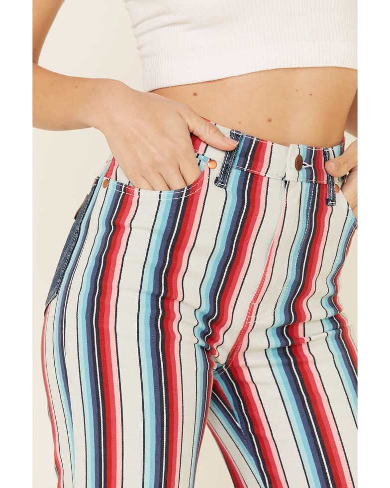 rainbow stripe trousers