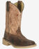 Image #1 - Smoky Mountain Little Boys' Caleb Western Boots - Broad Square Toe, Brown, hi-res