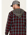 Image #5 - Flag & Anthem Men's Holloway Large Plaid Print Hooded Shirt Jacket, Multi, hi-res