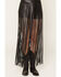 Image #2 - Idyllwind Women's Hanoverian Faux Leather Fringe Shorts, Black, hi-res