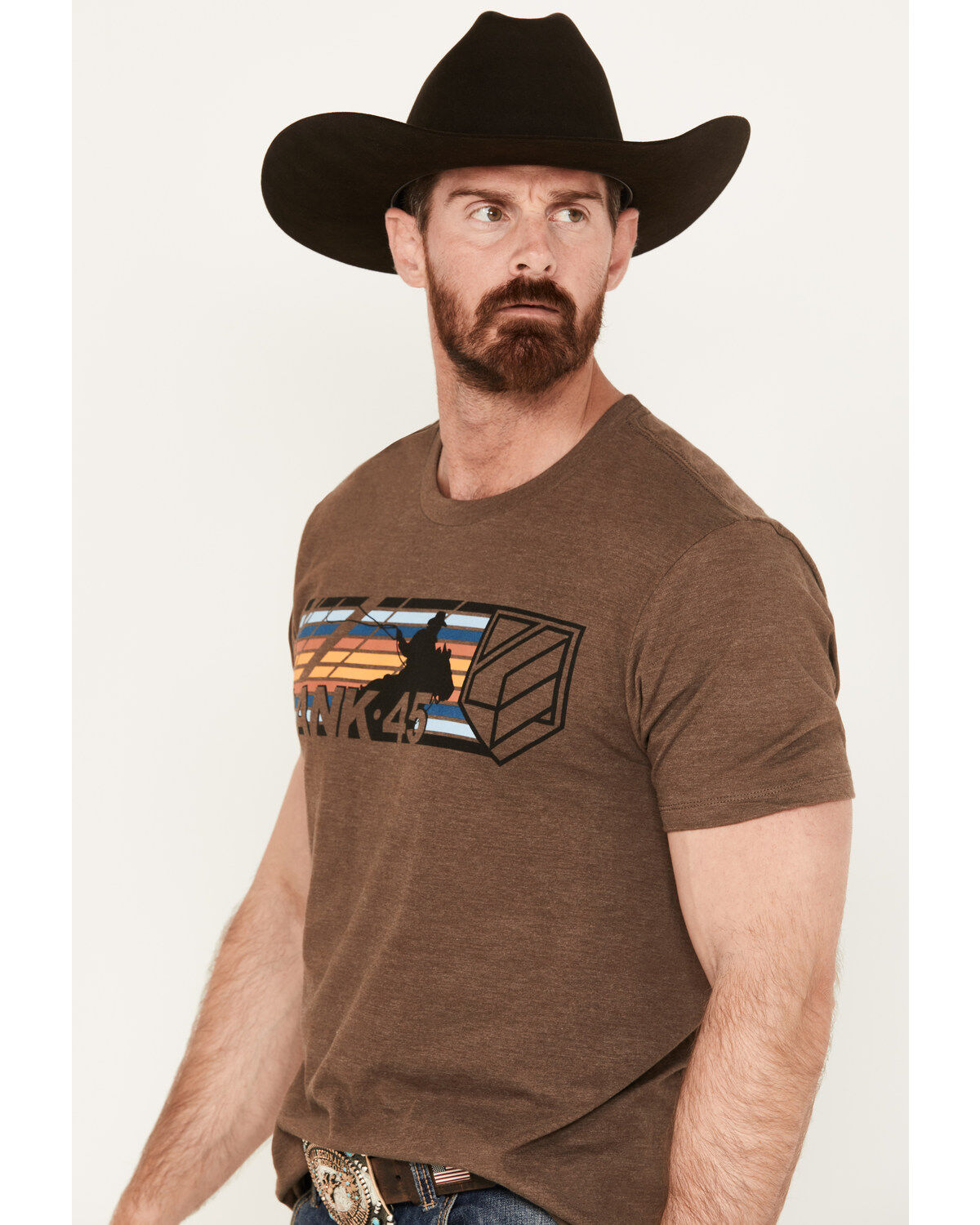 Image #2 - RANK 45® Men's Serape Short Sleeve Graphic T-Shirt, , hi-res