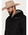 Image #2 - Ariat Men's Crius Insulated Hooded Jacket, Black, hi-res