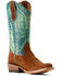 Image #1 - Ariat Women's Futurity Flash Western Boots - Square Toe, Beige, hi-res