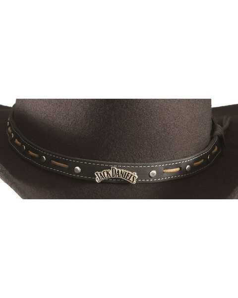 Jack Daniel's Crushable Wool Felt Hat, Black, hi-res