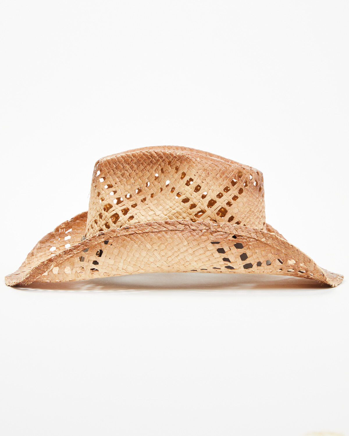 Image #4 - Shyanne Women's Diamond Jim Straw Cowboy Hat, Natural, hi-res