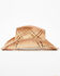 Image #4 - Shyanne Women's Diamond Jim Straw Cowboy Hat, Natural, hi-res