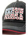 Image #2 - Cody James Men's Bourbon Bacon Guns & Freedom Mesh-Back Ball Cap , Black, hi-res