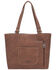 Montana West Women's Southwest Print Concealed Carry Tote, Brown, hi-res