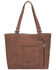 Image #2 - Montana West Women's Southwestern Print Concealed Carry Tote, Brown, hi-res