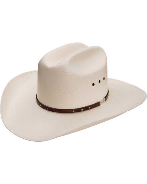 George Strait by Resistol Palo 8X Straw Cowboy Hat, Natural, hi-res