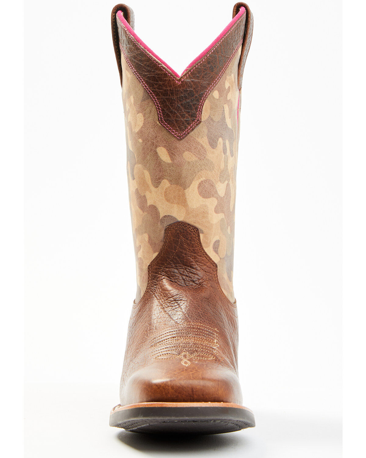 Image #4 - RANK 45® Women's Jane Xero Gravity Performance Leather Western Boots - Broad Square Toe, Multi, hi-res