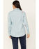 Image #4 - Ariat Women's FR Martlet Long Sleeve Snap Work Shirt, Turquoise, hi-res