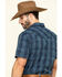 Image #5 - Cody James Men's Paisley Check Plaid Short Sleeve Western Shirt , , hi-res