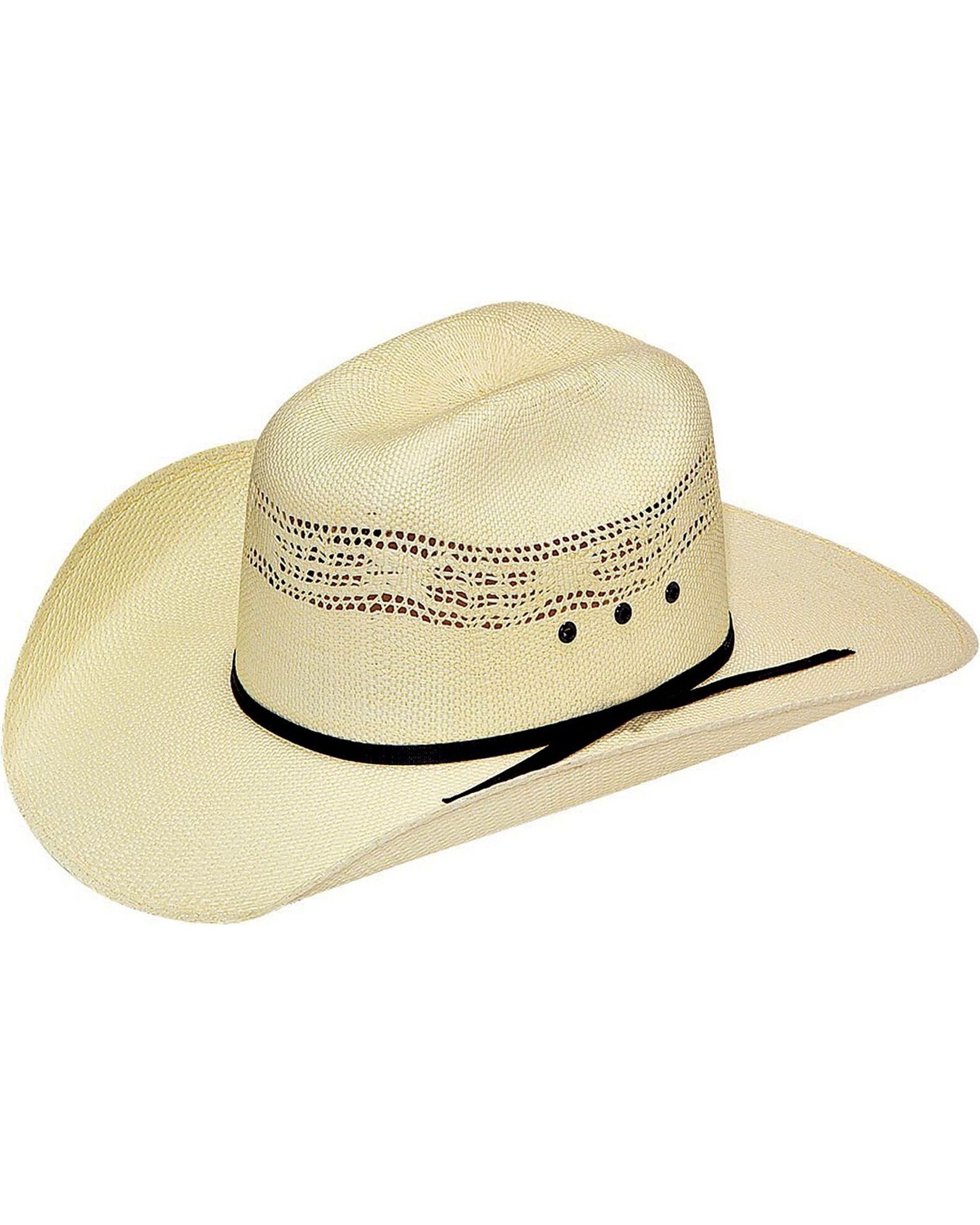 Twister Boys' Bangora Straw Cowboy Hat