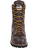 Georgia Waterproof 8" Low Heel Logger Work Boots, Chocolate, hi-res