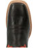 Image #6 - Durango Women's Lady Rebel Pro Crimson Western Boot - Broad Square Toe, Black/red, hi-res