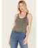 Image #1 - Free People Women's High Tide Cable Knit Sweater Tank, Black, hi-res