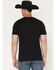 Image #4 - Red Dirt Hat Men's Pit Stop Short Sleeve Graphic T-Shirt, Black, hi-res