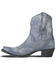 Image #3 - Lane Women's Lexington Western Booties - Snip Toe, Blue, hi-res