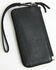 Image #2 - Shyanne Women's Delcy Large Full-Zip Boot Stitch Wallet, Black, hi-res