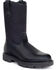 Image #1 - Rocky Men's Wellington Duty Boots, Black, hi-res