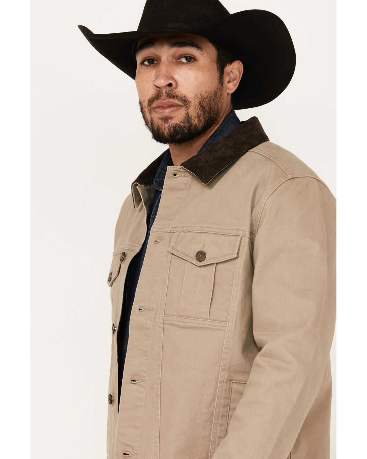 Image #2 - Cody James Men's Ozark 5.0 Unlined Lightweight Canvas Jacket - Tall, Sand, hi-res