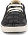 Wrangler Footwear Youth Classic Low Top Shoe, Black/white, hi-res