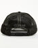 Shyanne Women's Black Distressed Longhhorn Mesh-Back Baseball Hat, Black, hi-res