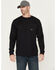 Image #2 - Ariat Men's Rebar Workman Born For This Long Sleeve Graphic T-Shirt, Black, hi-res