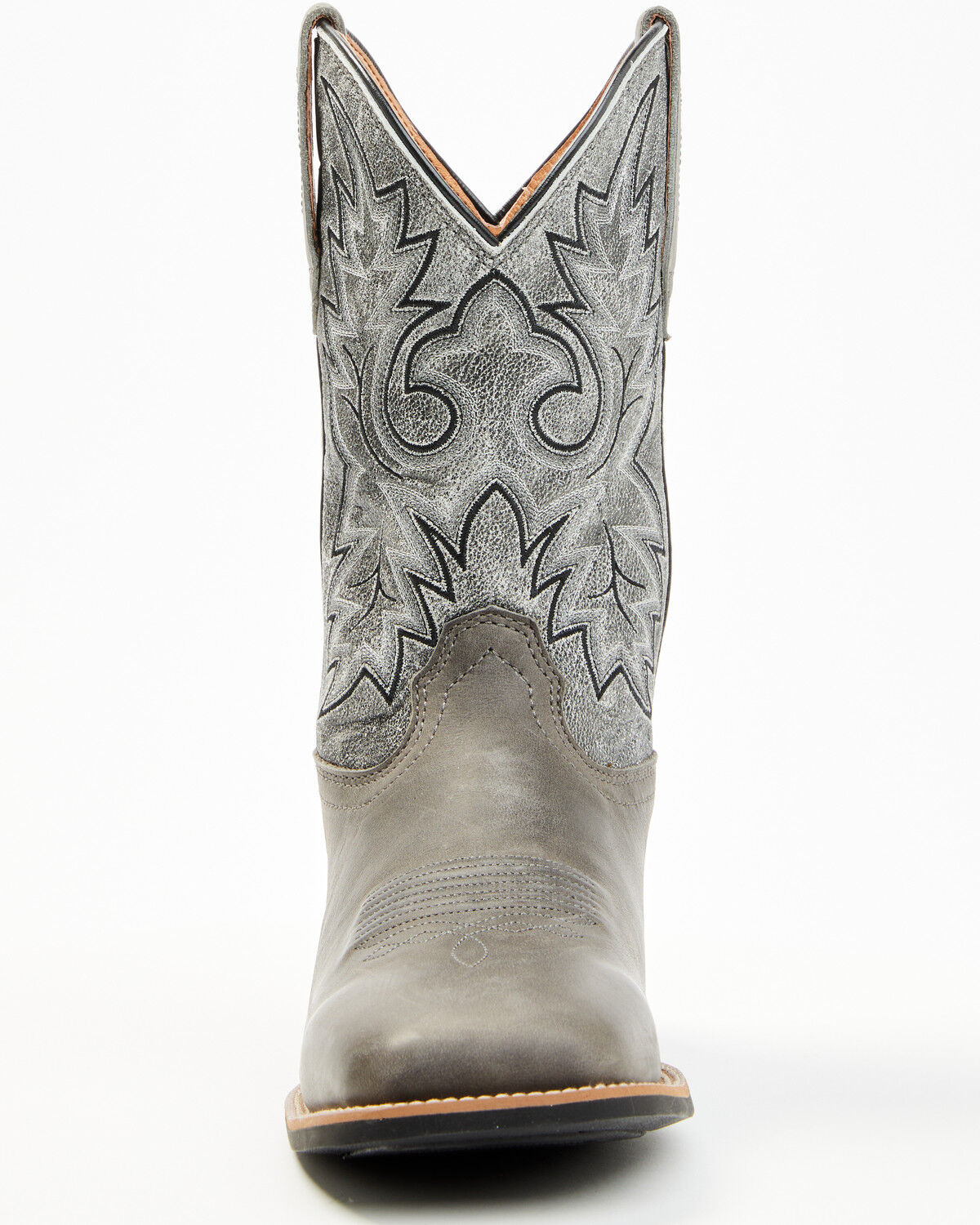 Image #4 - Cody James Men's Badge Xero Gravity™ Western Boots - Broad Square Toe, Grey, hi-res