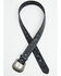Image #2 - Shyanne Women's Cross Filigree Western Belt, Black, hi-res