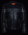 Image #4 - Milwaukee Leather Men's Sporty Scooter Crossover Jacket - 3X, Black, hi-res