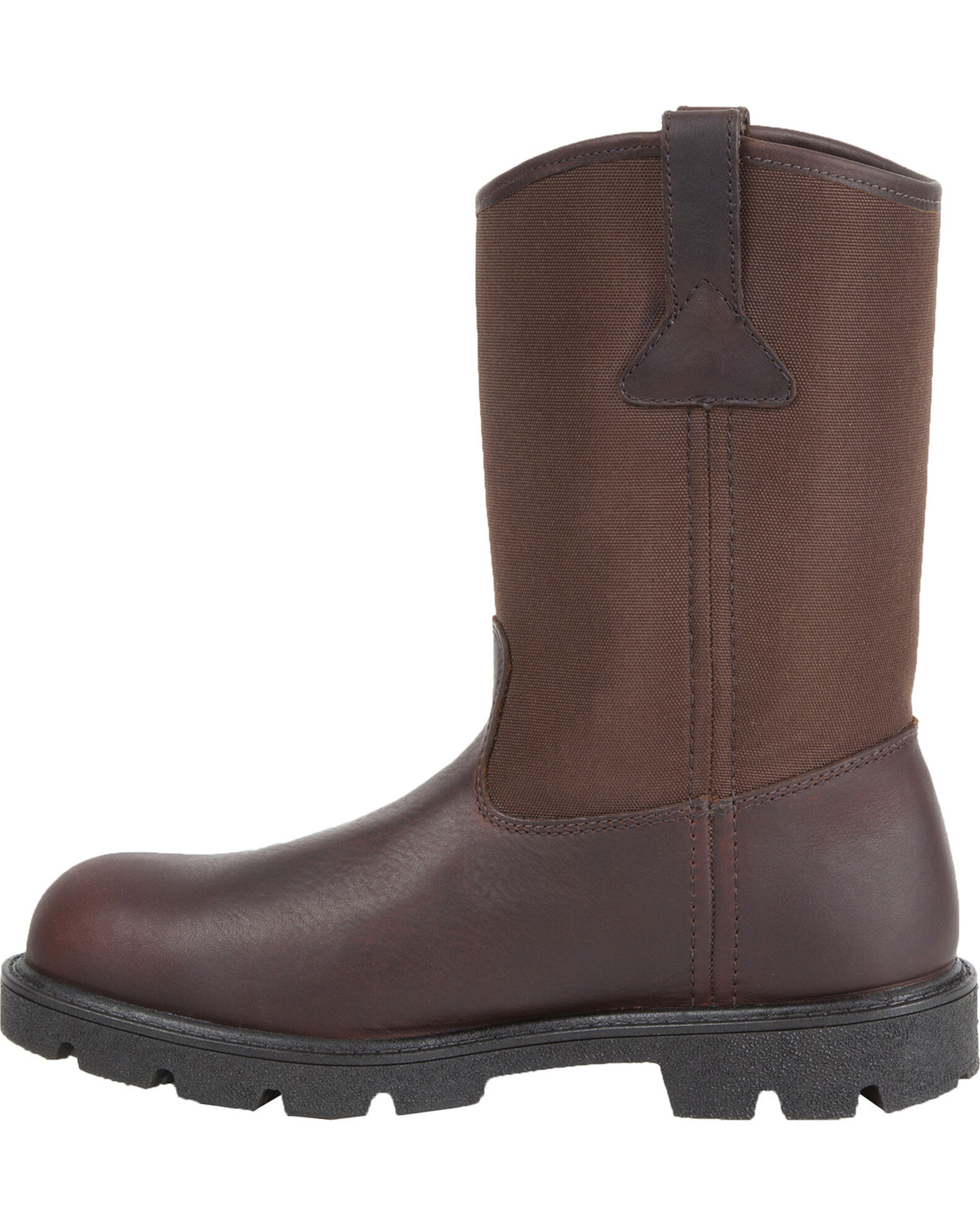 Image #3 - Georgia Men's Homeland Waterproof Wellington Boots, Brown, hi-res