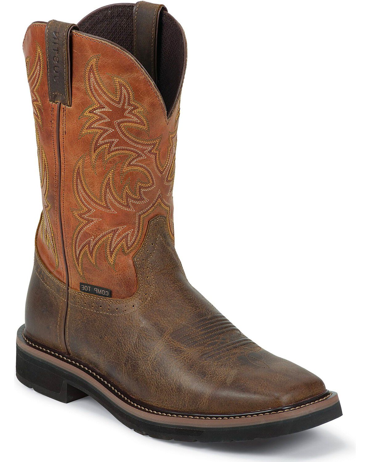 justin original work boots stampede