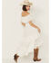 Image #5 - Shyanne Women's Off The Shoulder High-Low Dress, White, hi-res