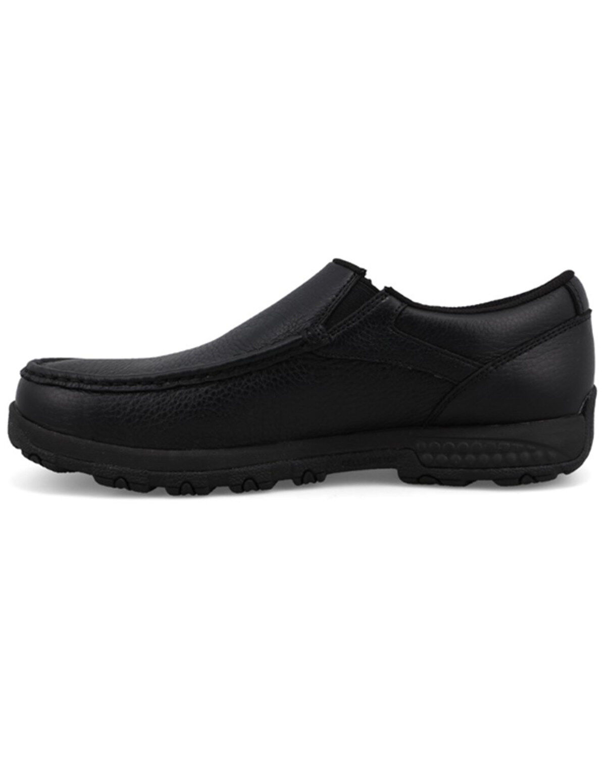 Image #3 - Twisted X Men's Slip-On Driving Shoe - Moc Toe, Black, hi-res