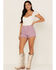 Image #1 - Idyllwind Women's Dusty High Rise Shorts, Mauve, hi-res