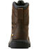Image #3 - Ariat Men's 8" Turbo Waterproof Work Boots - Carbon Toe , Dark Brown, hi-res