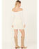Free People Women's Rosemary Knit Top and Skirt Set - 2 Piece, Cream, hi-res