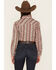 Image #4 - Cruel Girl Women's Paisley Stripe Long Sleeve Pearl Snap Western Shirt, , hi-res