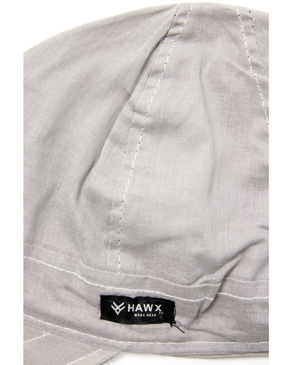 Image #2 - Hawx Men's Solid Welding Work Cap, Grey, hi-res