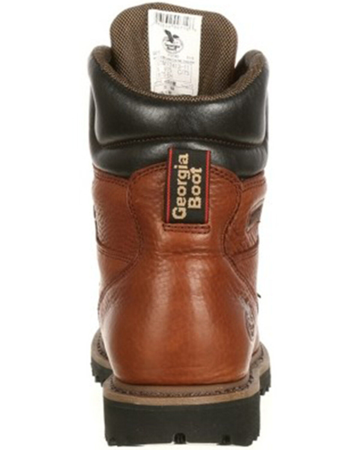 Image #7 - Georgia Men's Steel Toe Metatarsal Guard Work Boots, Briar, hi-res