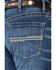 Image #4 - Cinch Men's White Label Medium Stonewash Straight Denim Jeans, , hi-res