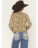Image #4 - Miss Me Women's Camo Print Button-Down Sweater, Green, hi-res