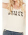 Image #3 - Idyllwind Women's Outlaw Woman Studded Tank, Ivory, hi-res