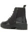 Image #3 - Harley Davidson Women's Valene Canvas 5" Lace-Up Moto Boots - Round Toe, Black, hi-res