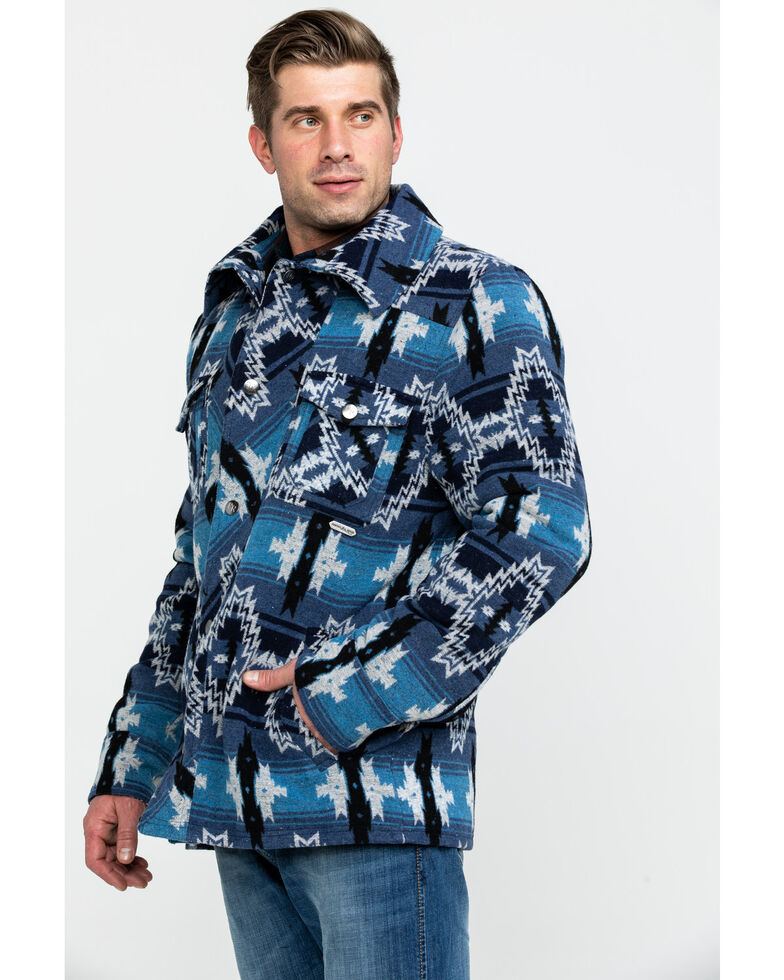 Powder River Outfitters Men S Aztec Wool Jacquard Jacket Boot Barn