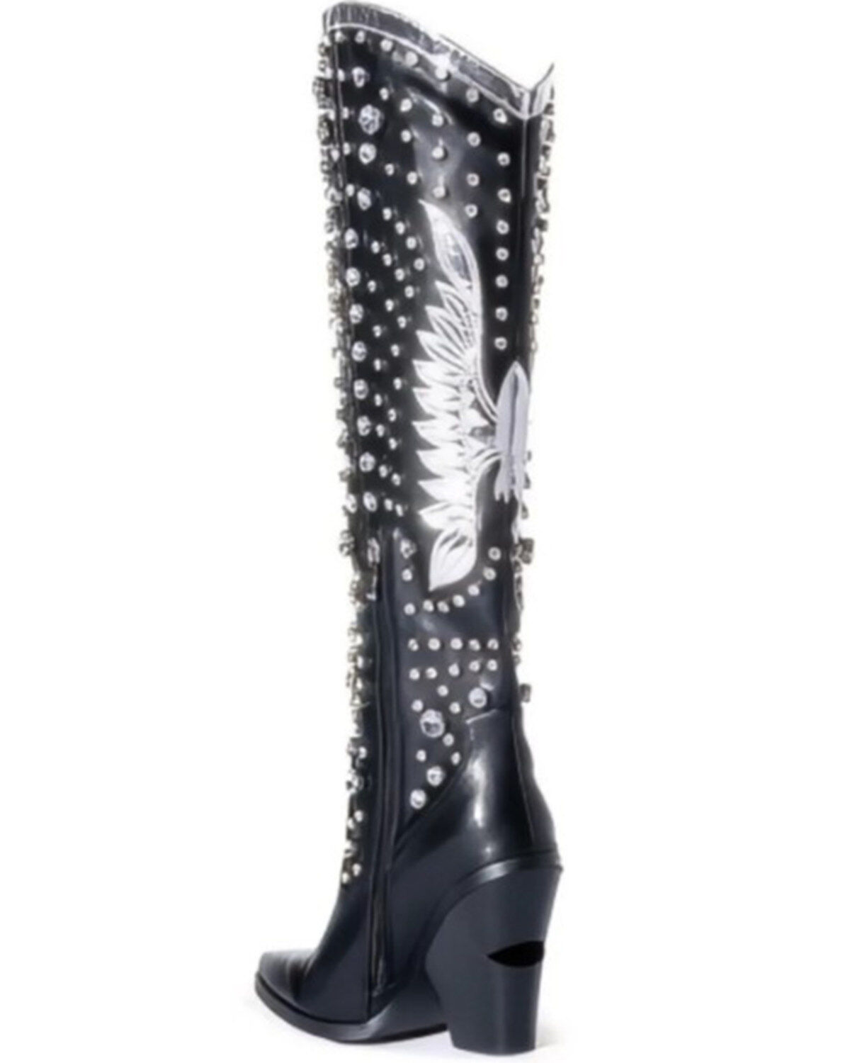 Product Name:  Azalea Wang Women's Upbeat Rhinestone Western Boots - Pointed Toe